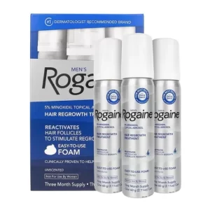 美國ROGAINE 5% Minoxidil生髮泡沫（男士專用配方）3支裝-3個月用量